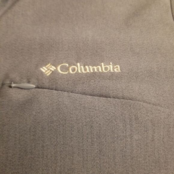 Columbia Zinc Blue Full Zip Lightweight Ascender Jacket Pockets Men's Size Small - Picture 3 of 10